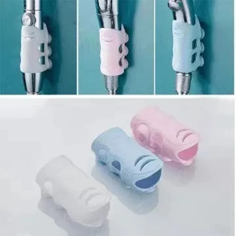 

Movable Shower Head Holder with Suction Cup Adjustable Reusable Silicone Punch-free Shower Holder Bathroom Hooks Accessories