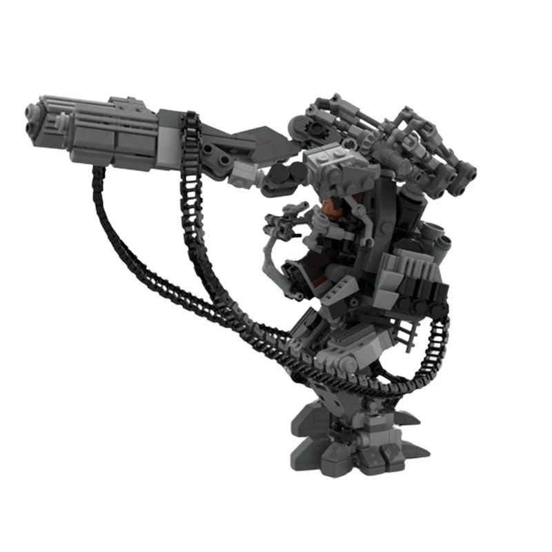 MOC Creative Movie The Matrixed-Robot APU Ideas Mech Combat Building Blocks Bricks Model Kits Toys for Children Kids Gifts Toys