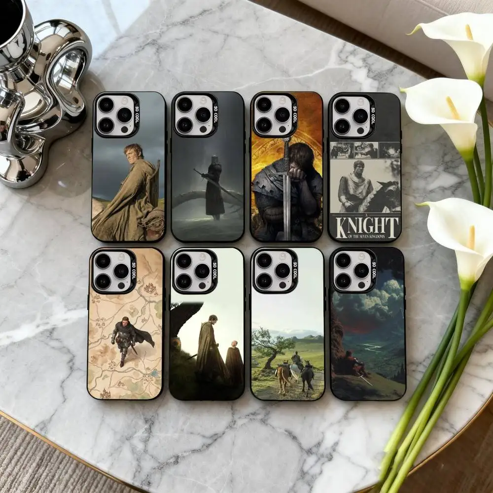 

TV A K-Knight of the Seven K-Kingdoms Phone Case For iPhone17,16,15,14,13,12,11 Plus,Pro Max Black Candy silver phone case