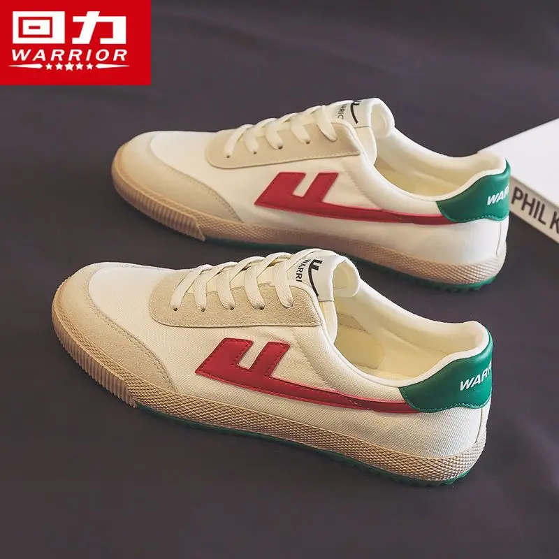

Warrior Original Brand Canvas Shoes for Men Summer Trend Casual Couple Walking Shoes Summer Sports Board Shoes Men tenis