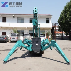 YG Customized Swing Telescopic Boom  2T 3T 8T 10T  Diesel Engine Crawler Spider Boom Lift Crane