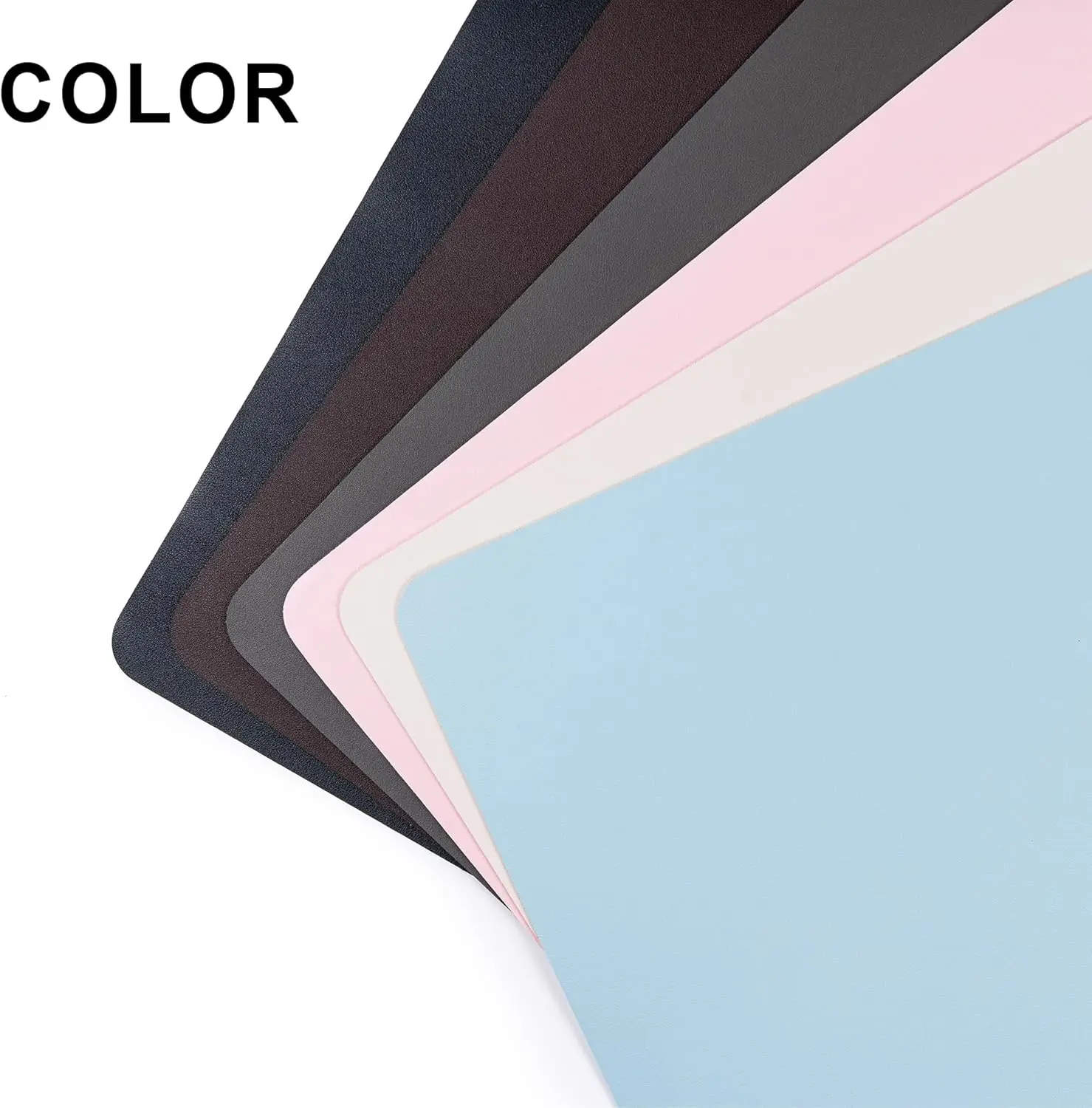 

Leather Desk Pad Protector,Non-Slip Desk Pad,on-Slip PU Leather Large Mouse Pad Writing Pad for Office Work/Home/Decor Desk Mat