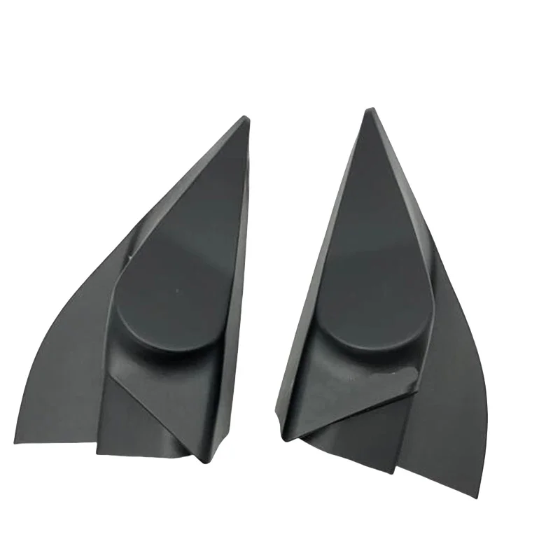 2PCS Adjustable Angle Tweeter Mounts for Toyota Fortuner 2010-2015 – Car Audio Speaker Door Panel Covers