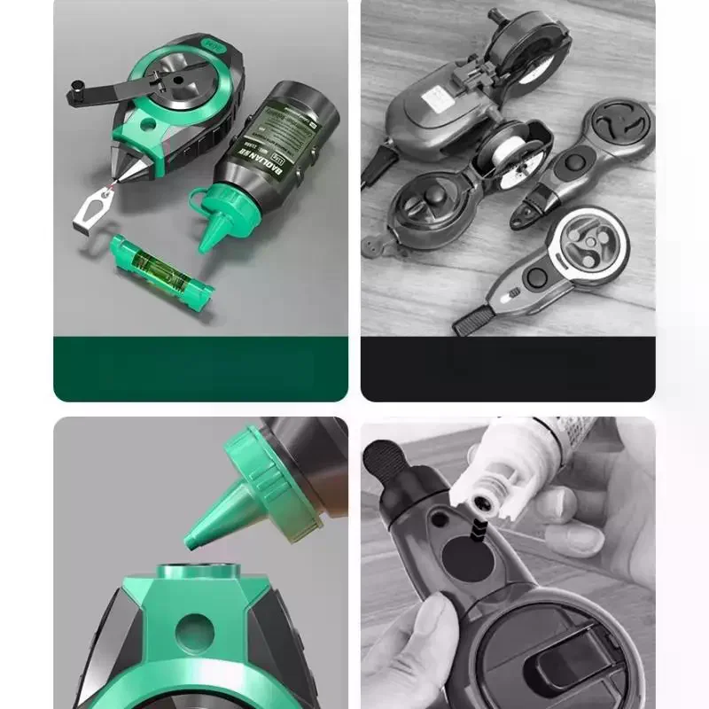 3Pcs Line Marking Tool Chalk L - огляд і ціна Workshop Marking Tools