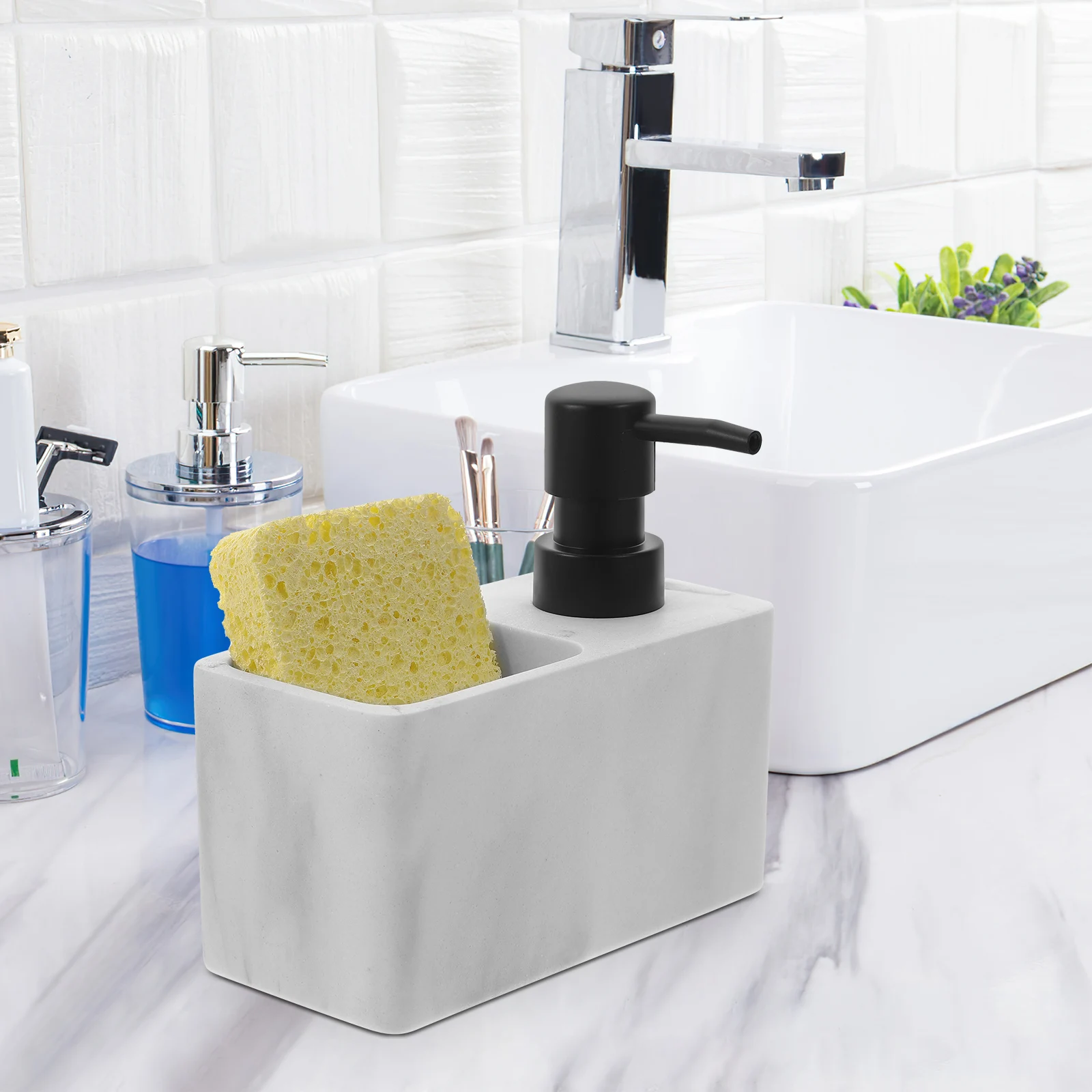 

1 set 1 Set Lotion Hand Soap Container Bathroom Pump Bottle Resin Body Wash Dispenser Refillable Jar Shower Gel Bottle
