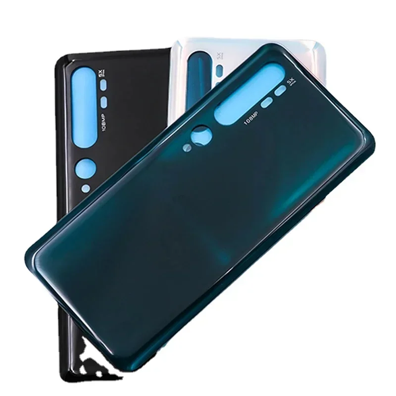 For Xiaomi Mi Note 10 / Mi Note 10 Pro Battery Back Cover 3D Glass Panel Rear Door Mi CC9 Pro Note10 Glass Housing Case Replace