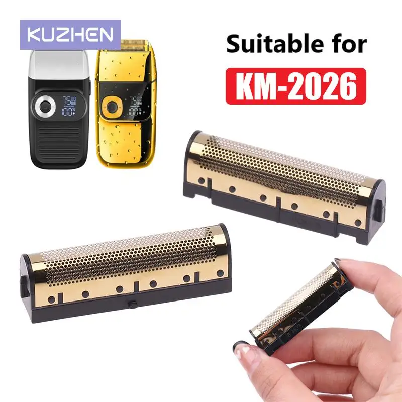 

1 Pair Original Electric Shavers Blades Golden Foil Cutter Head for KM-2026 Floating Razors