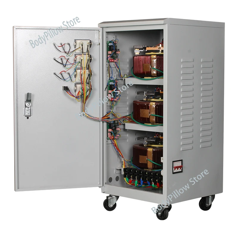 Industrial Svc 20kva 30kva 3 Phase Servo Power Voltage Regulator Stabilizers