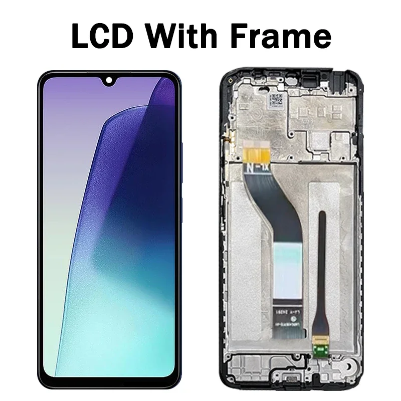 6.88“ 120HZ LCD For Xiaomi Redmi 14C LCD 	2411DRN47C Display Touch Panel Screen Assembly Pantalla For Redmi 14c Display Frame