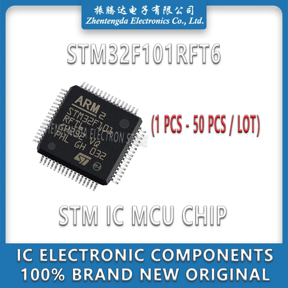 STM32F101RFT6 STM32F101RF STM32F101 STM32F STM32 STM IC MCU Chip LQFP-64