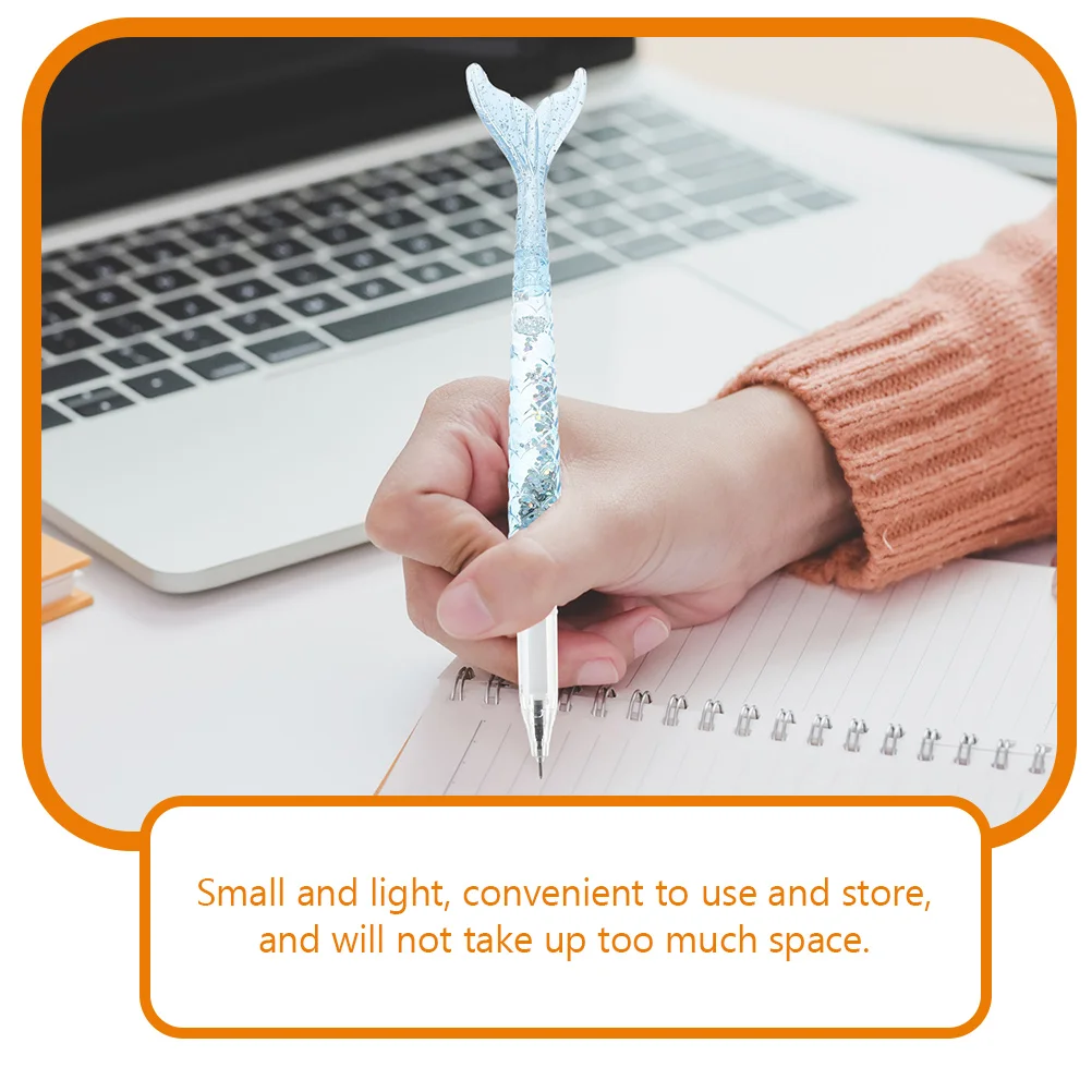 

8 Pcs Writing Pen Gel Ink Pens for Students Cute Mermaid Abs s