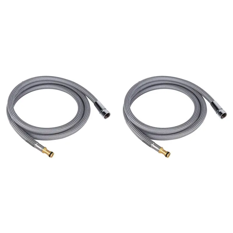 

2X Kitchen Faucet Hose Replacement Hose Kit For Moen Kitchen Faucets 159560,Sink Sprayer Hose Replacement-AT36