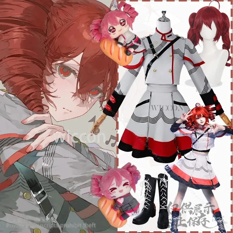 2025 22 Anime Gra Project Sekai Vtuber Cosplay Kawaii Jirai Kei Japońskie Dziewczyny Tetoo Kostium Punk Sukienka Goth Lolita Halloween C