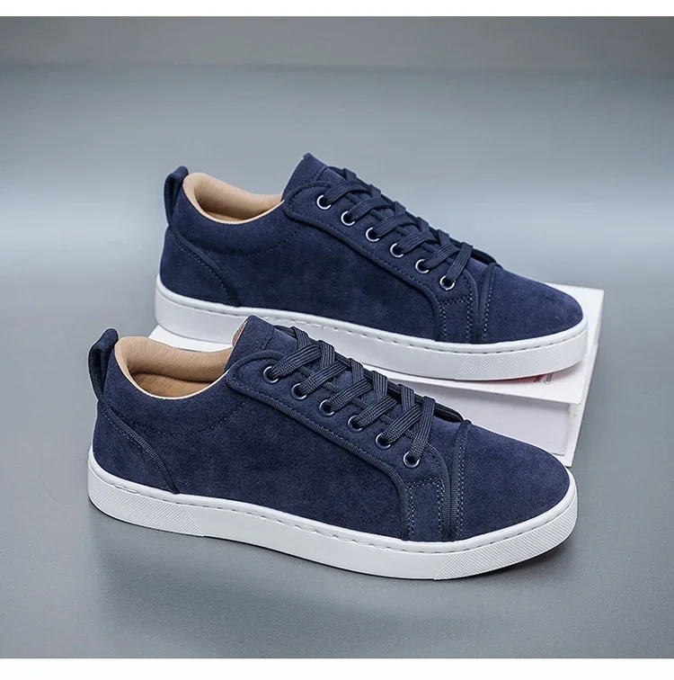 2026 New Spring Autumn Men's Board Shoes Versatile Men's Casual Single Shoes Anti Slip Sports Shoes