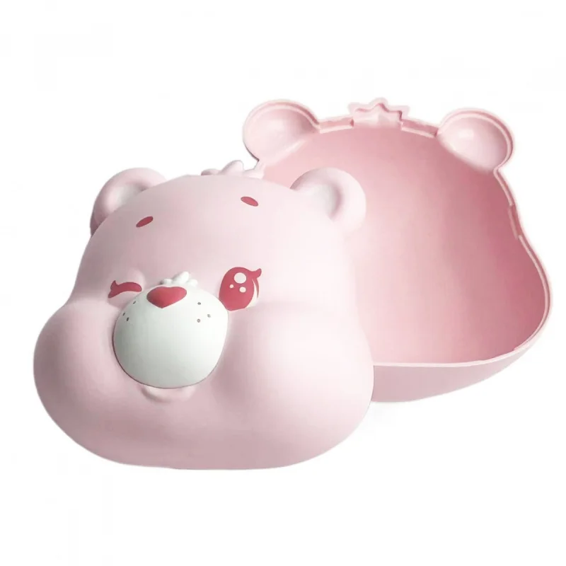 Figuras de acción CareBears, modelo de juguete, lindos osos de cuidado, muñeca de cabeza grande, adorno de escritorio, Anime, regalos de cumpleaños y Navidad para niños