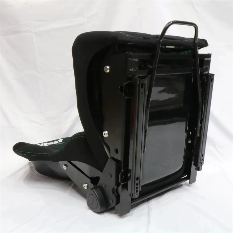 

VELOT illest Racing Black Suede Universal Car Sport Seat - High Back Design, Side Bolsters