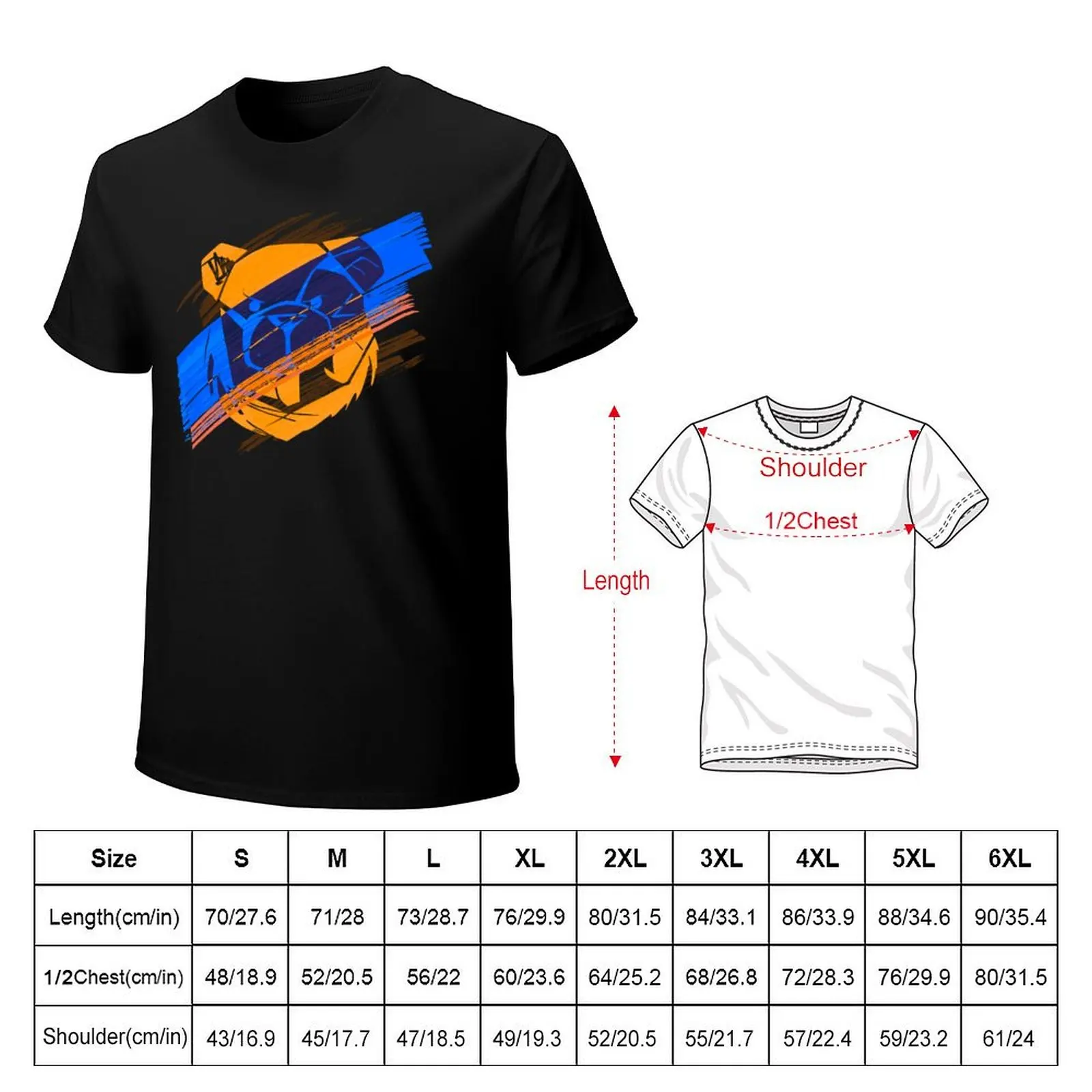 ROBUST BEAR TRACES 02 T-Shirt Work Utility Short Sleeve Shirt