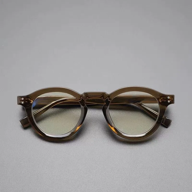 جديد الرجال والنساء نظارات الكمبيوتر بلو راي جولة الرجعية القراءة النظارات الزرقاء حجب النظارات