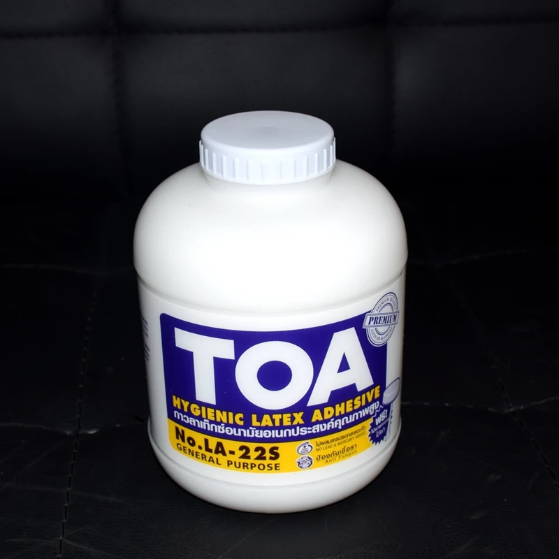 

TOA White Glue 32OZ Origin Thailand - DIY Wood Glue General Purpose Hygienic Latex Adhesive for Home And Craft Use