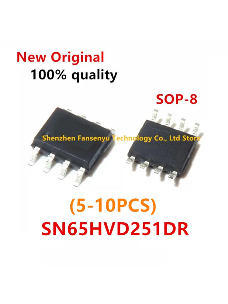 (5-10piece)100% New SN65HVD251DR SN65HVD251 65HVD251 VP251 sop-8 Chipset