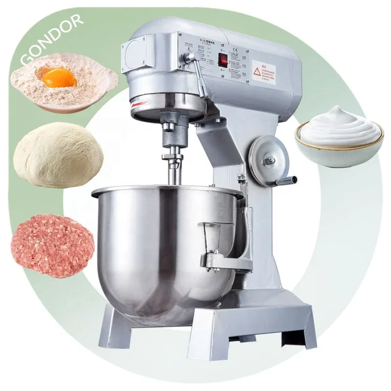 Commercial Food Mixer 10/20/30/40/50/60 Liter Cake Planetary Mixer Bakery Machines Kitchen Cream Stand Food Mixers