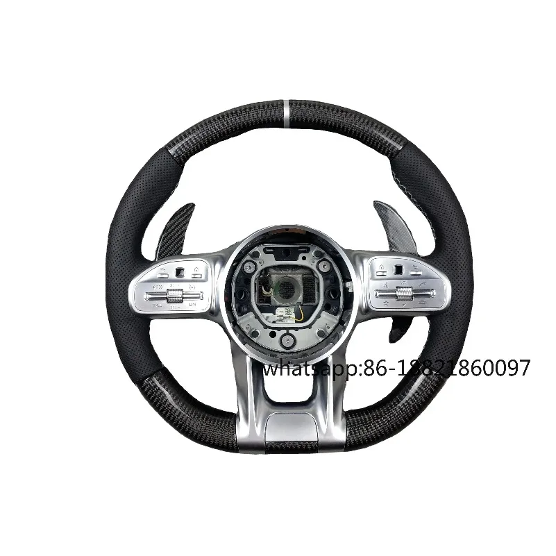 

Carbon fiber steering wheel, suitable for 2019 AMG old model upgrade