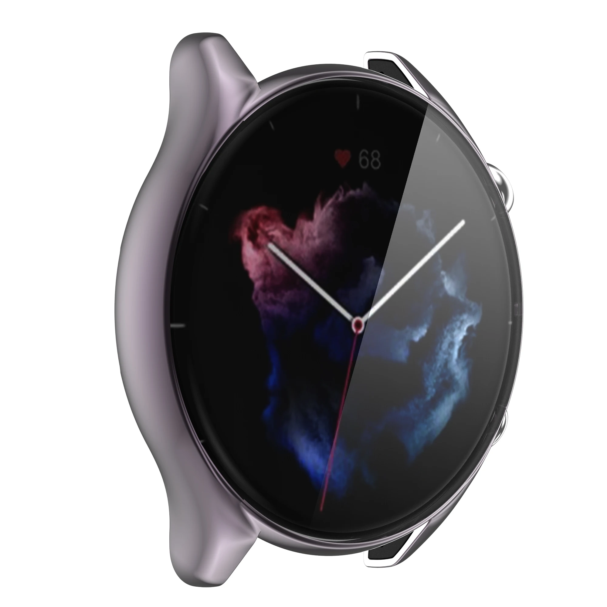 Мягкий защитный чехол из ТПУ с рамкой для экрана и стекла для часов Amazfit GTR 3/3pro/2/2e GTR3 pro GTR2 GTR2e, защитный чехол-бампер