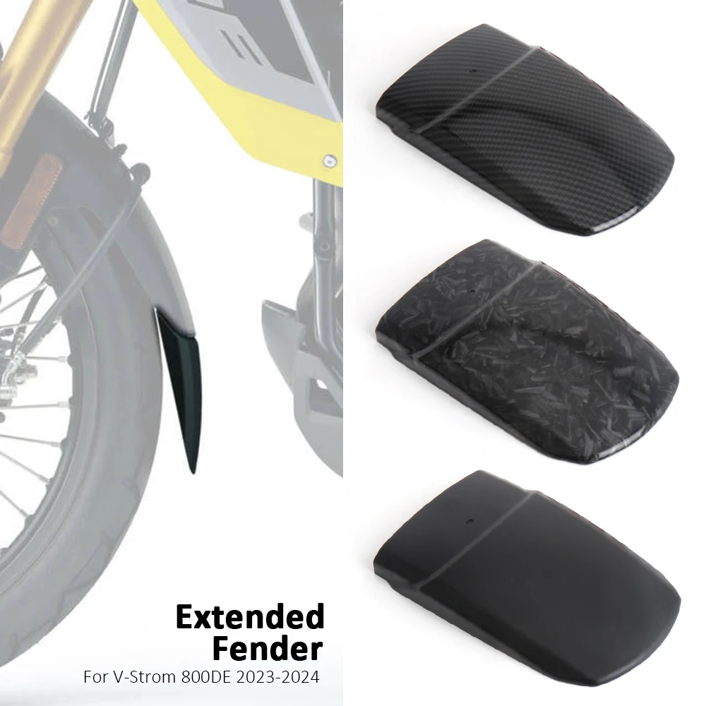 

New For Suzuki V-Strom 800DE Motorcycle Accessories Front Mudguard Fender Extender Extension V-STROM 800 DE 2023 2024