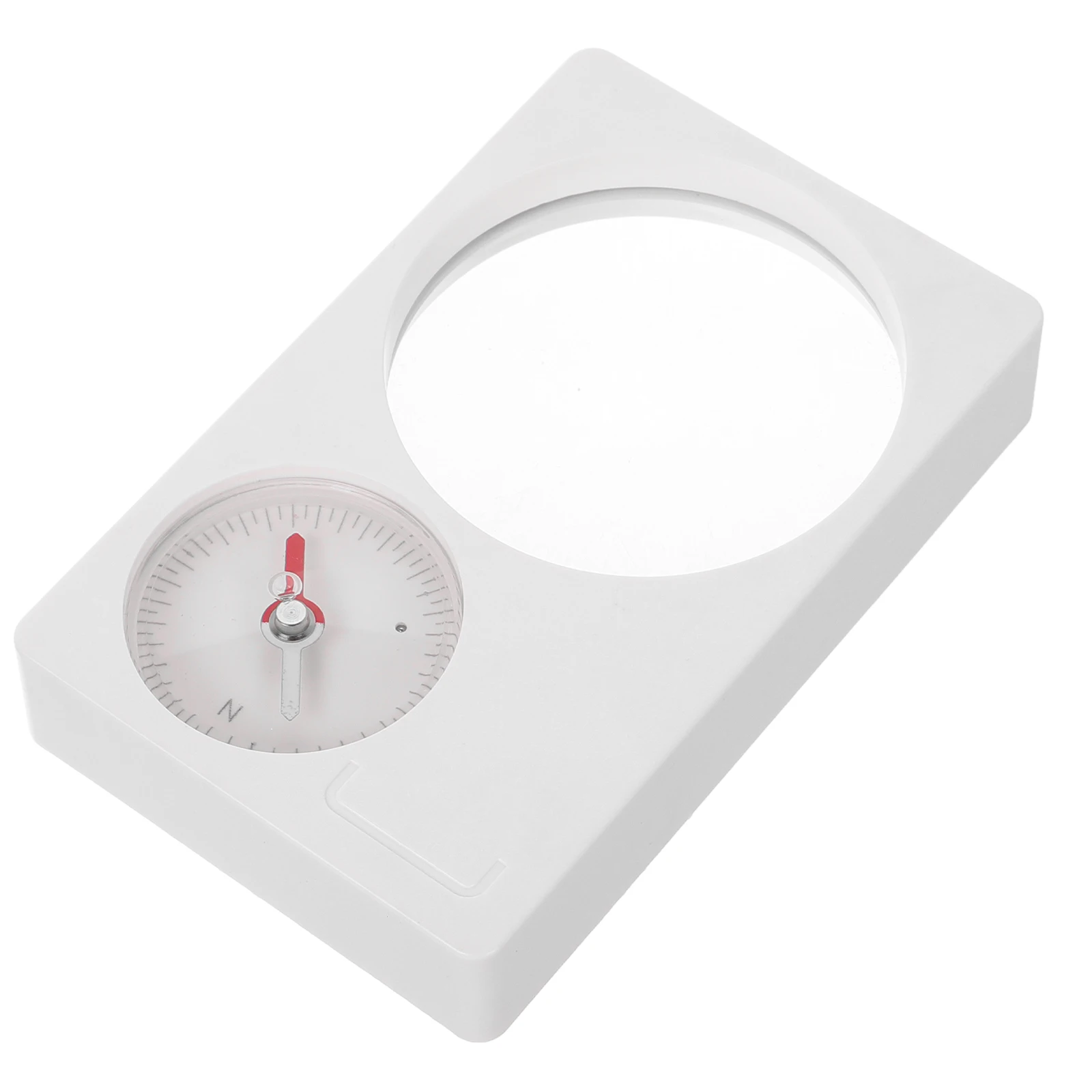 

1pcs Dual-Function Compass Magnifying Glass Lightweight Pocket Navigation Tool Accurate Direction for Hiking Camping