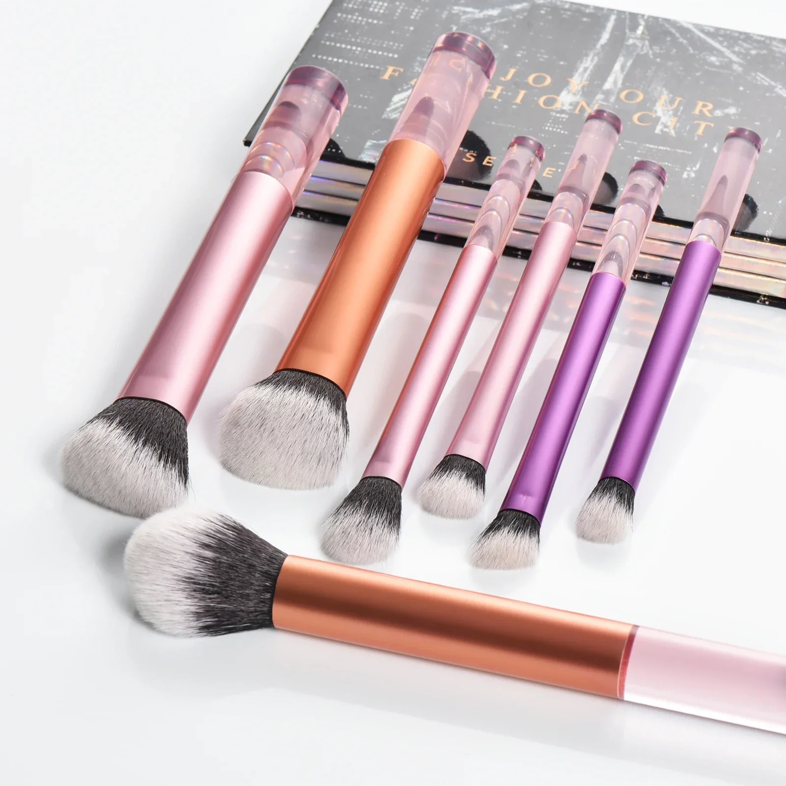 Premium Synthetic Makeup Brush Set for Foundation Loose Powder Eyeshadow -Durable Cosmetic Brushes for Professional And Home Use