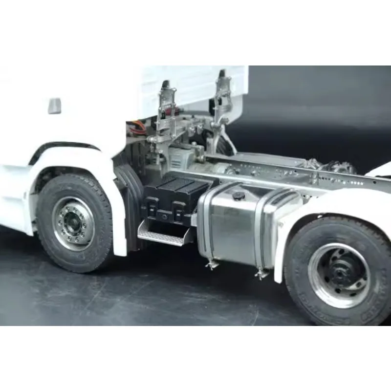 Metalowa obudowa baterii do 1/14 Tamiya RC Truck Scania 770S 6X4 56368 8X4 56371