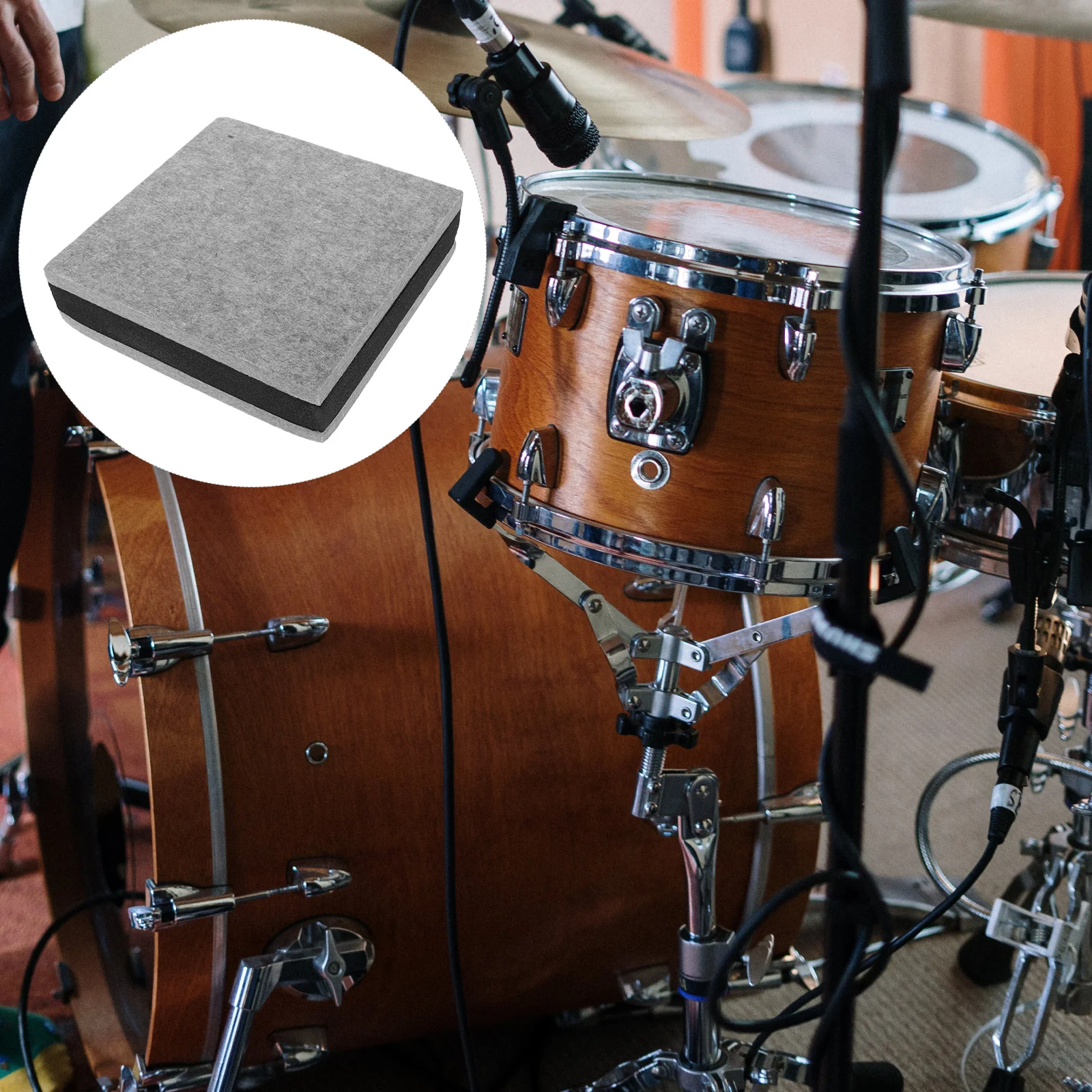 

Speaker Stand Pads Subwoofer Vibration Isolation Floor Protection Diffuser Soundproofing Panels Studio Monitor Insulation