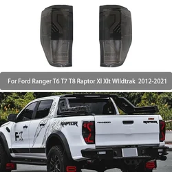 Pair Left&Right Tail Light Assembly Rear Taillight Warning Light For Ford Ranger T6 T7 T8 Raptor Xl Xlt WIldtrack 2012 2013-2021