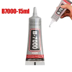 B7000 Super Glue 15ml Cell Phone Touch Screen Adhesive DIY Repair Point Diamond Jewelry Glass Glue With Precision Applicator Tip