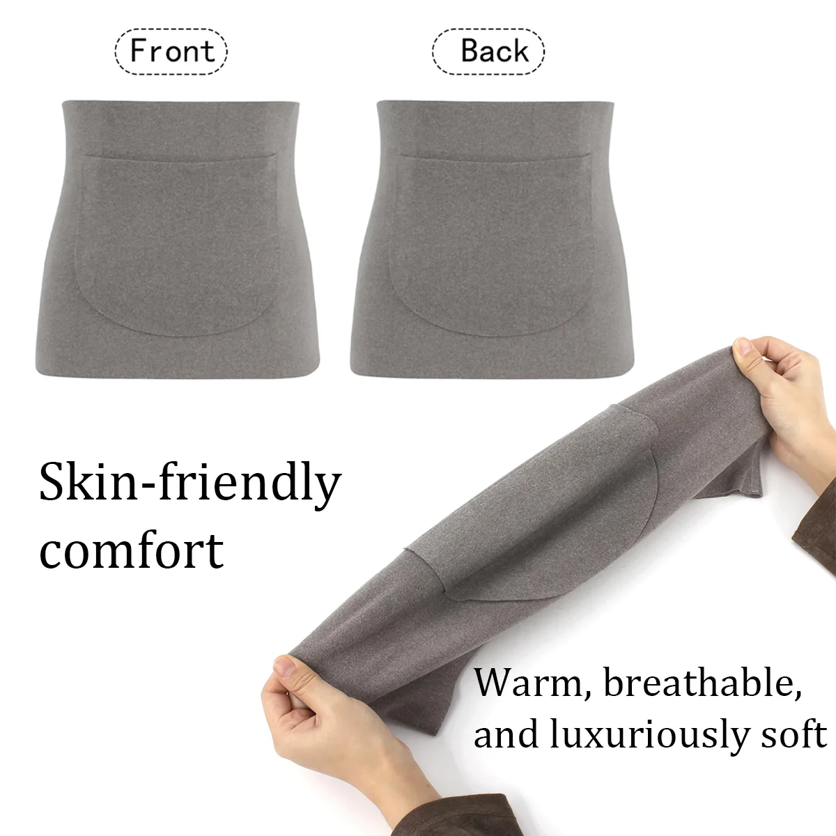 Supporto per la vita sottile in velluto da donna Estate Autunno Tutore lombare Cinture morbide per fitness Addome Scaldapressione posteriore Fascia da smoking