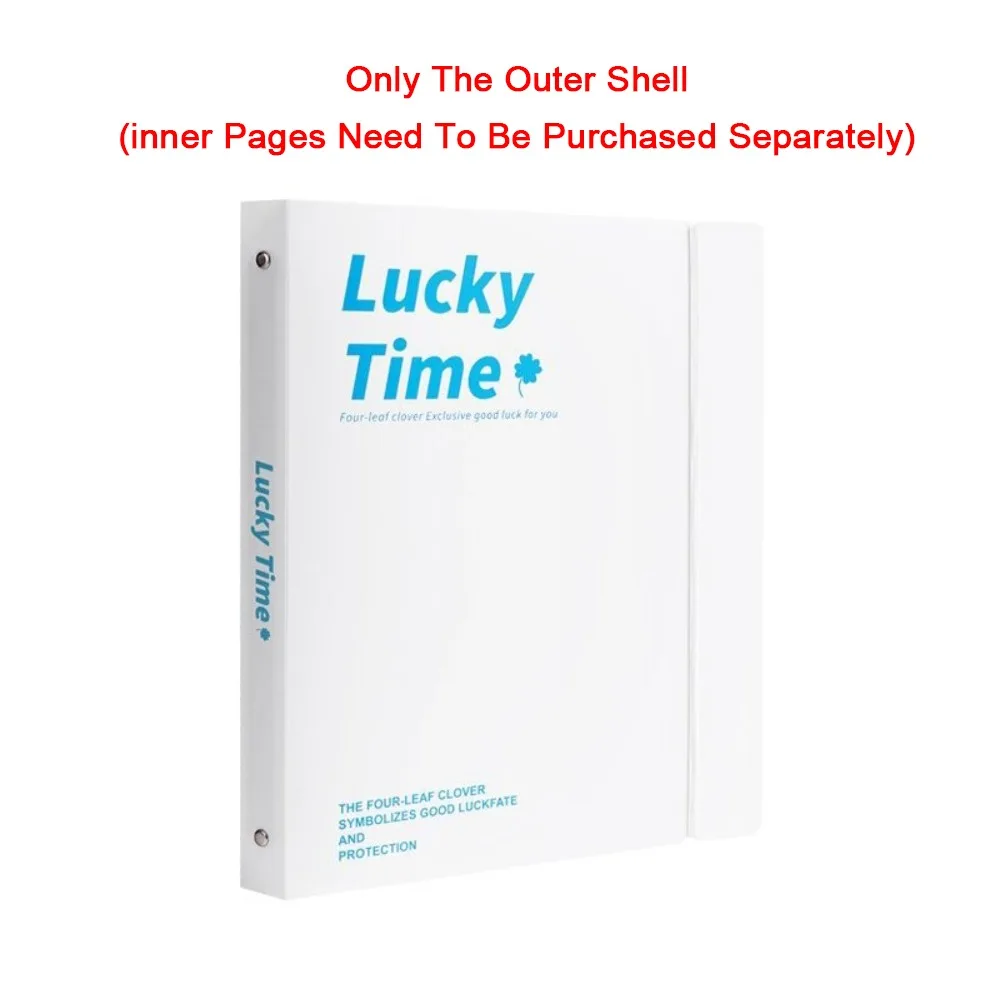 

Color PP A4 File Folder Large Capacity 3 Hole Binder Folders Waterproof Dustproof Data Folder Score Test Paper