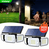 1200LM Solar Light for Outdoor Solar Lamp Sunlight Motion Sensor Light Remote Control Waterproof Garden Street Wall Yard Lamp