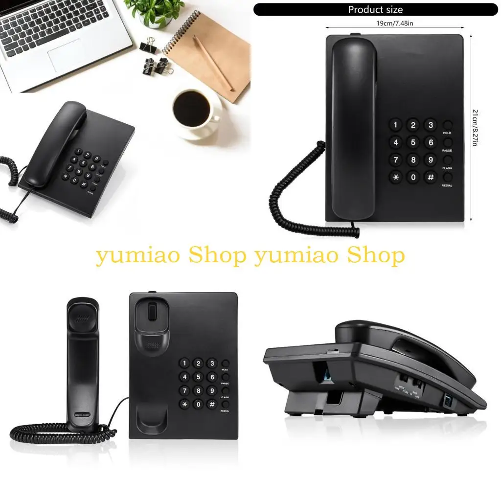 587B Landline Phone Telephone Last Number Redial For Professional Home Office Hotel