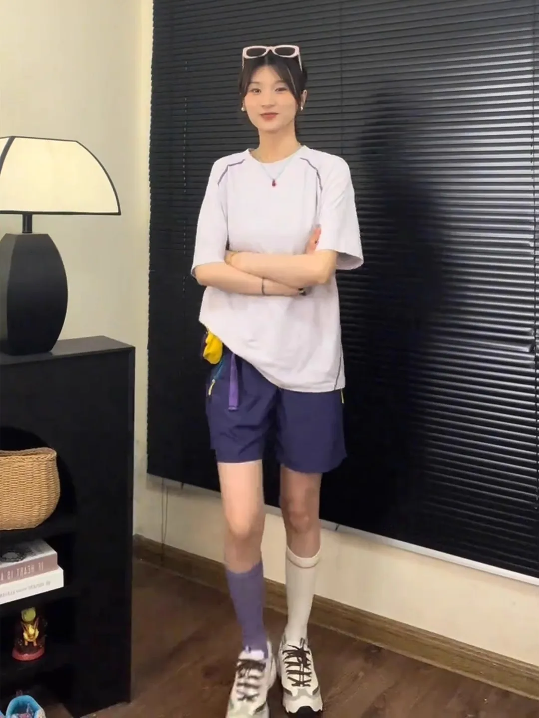 Qui Dry Ice Silk ort กางเกงผู้หญิงกางเกงกีฬากลางแจ้งบางแบดมินตันขี่จักรยานสี่ห้าแยกฤดูร้อน orts