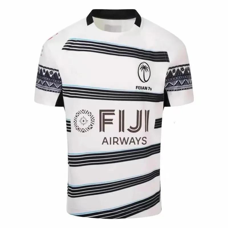 

Fashion Rugby Jersey Men Women Clothes ISC FIJI 7S Jersey Breathable Quick-Drying Oversized Durable Elastic Casual Moto T-Shirt
