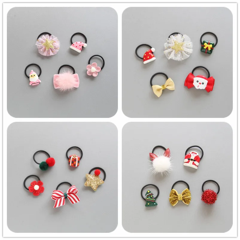 5PCS/ Set Girls Flo… - image