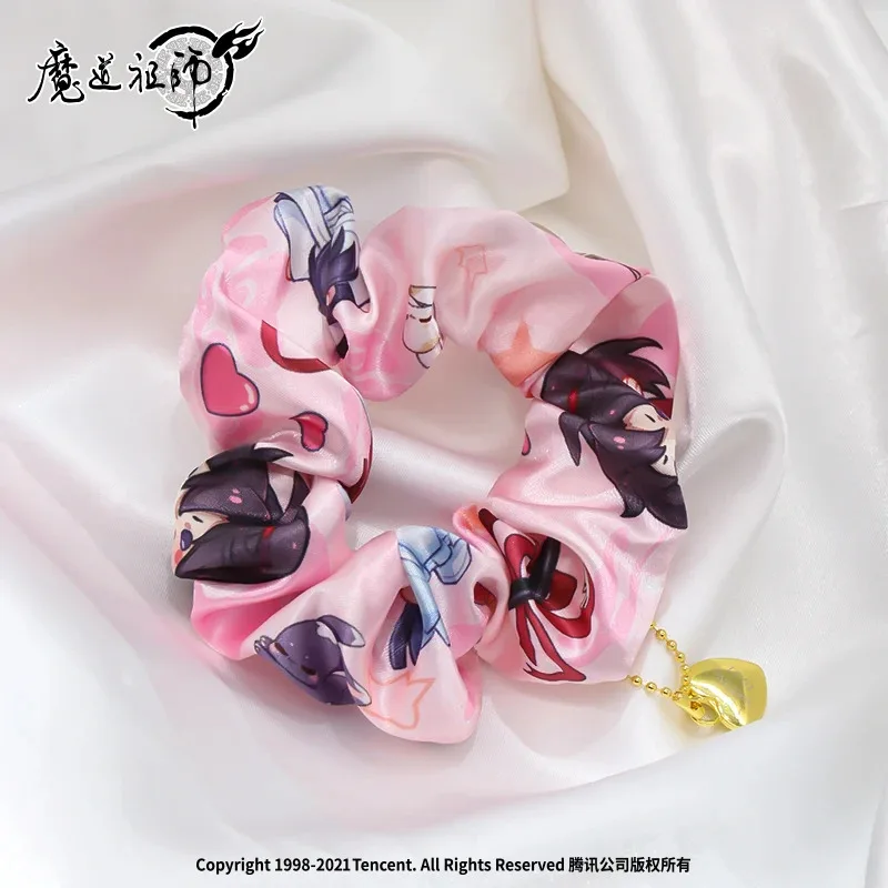 DY20Grandmaster della Coltivazione Demoniaca Mo Dao Zu Shi Wei Wuxian Lan Wangji Cosplay Prop Donne Elastico Legami Dei Capelli Titolare Copricapi2