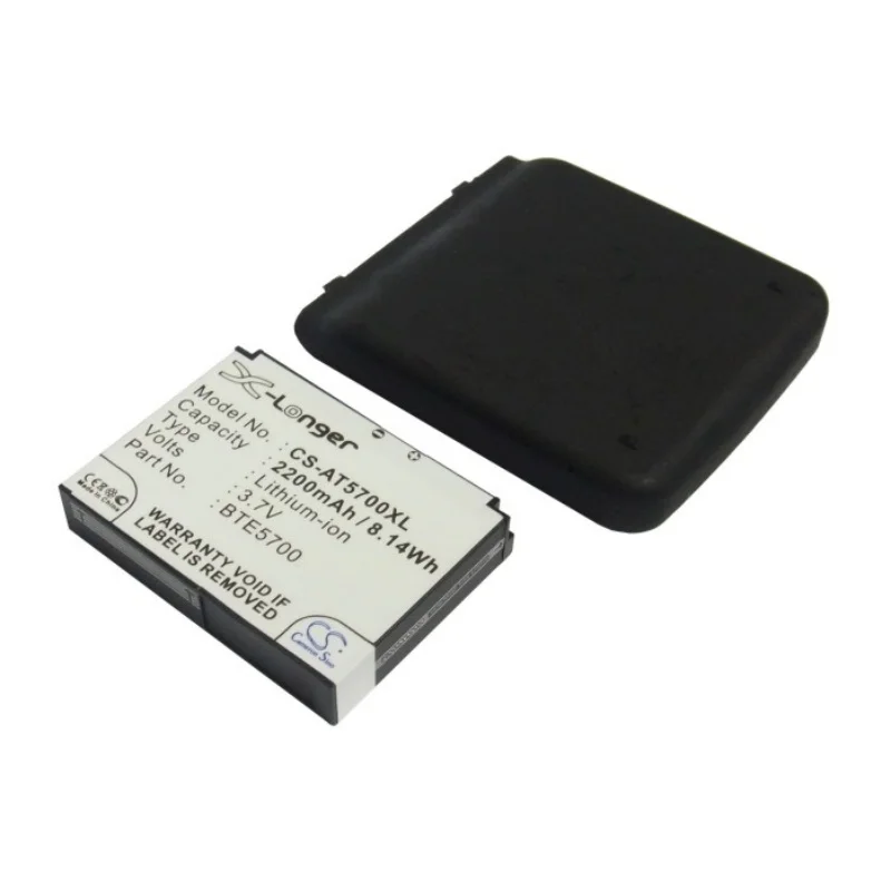 

Mobile,SmartPhone Replacement Battery For AT&T: SMT5700, SMT-5700 BTE5700--2200mAh / 8.14Wh--3.7V--Li-ion