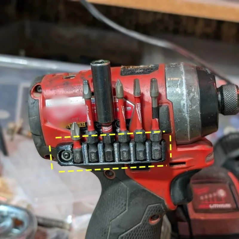 

Удобный органайзер для сверл, органайзер для хранения сверл Milwaukee 3453 серии 20, аксессуар для хранения роторных сверл.