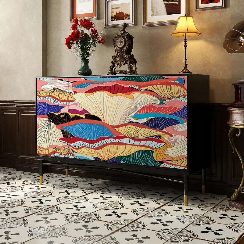 

Тумба для обуви в прихожую/коридор, декоративный шкаф для хранения в спальне, легкий роскошный приставной шкаф для столовой