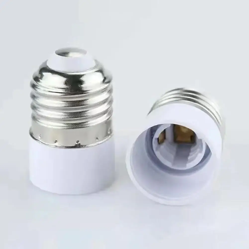5PCS E27 to E14 Light Bulb Socket Converter Lamp Head Converter High Quality Copper Contact Safe Easy Install Indoor Lamp Socket