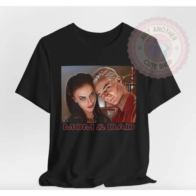 Buffy the Vampire Slayer T Shirt ú SPIKE and DRUSILLA Mom Dad ô Funny BTVS