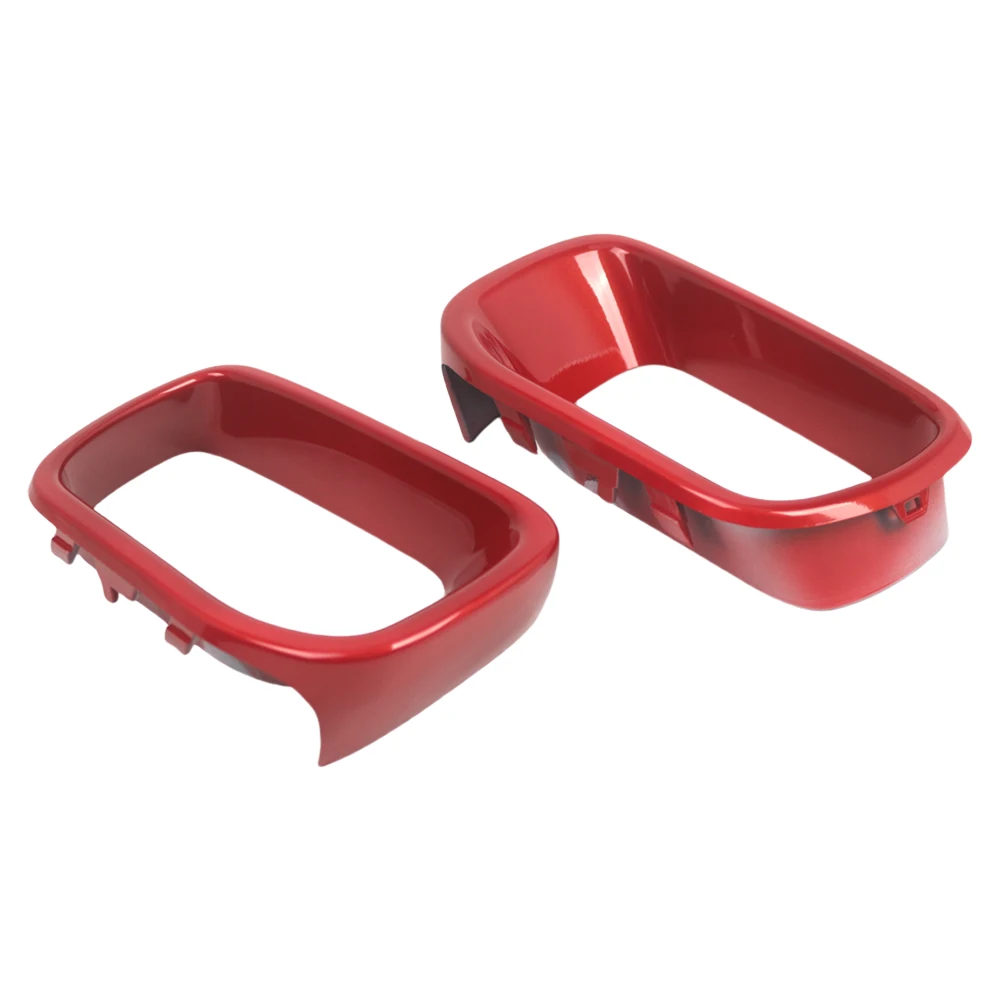 

2Pcs Air Vent Outlet Frame Cover Trim 51117337809 Front Grill Air Intake Outlet Cover Trim for BMW Mini F55 F56 F57 S 14-21