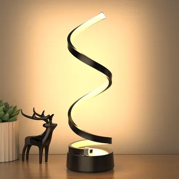 Spiral LED Table Lamp 1