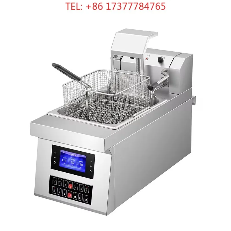 Hot Selling Lifting Deep Fryer with  Deep Fryer Cooker Home Commercial Plantain Chips Deep Fryer